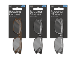 Reading Glasses Slim Frame Assorted Colours & Strengths from Harrisons Direct