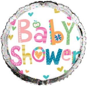 Foil Helium Balloon 18" - Baby Shower