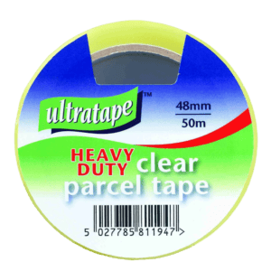Ultratape Heavy Duty Clear Parcel Tape 48mm x 50m