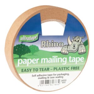 Ultratape Rhino Paper Mailing Tape 24mm x 50m