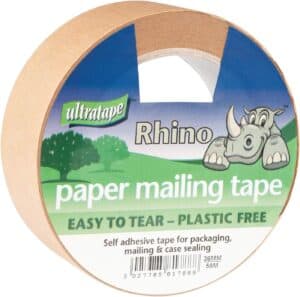 Ultratape Rhino Paper Mailing Tape 48mm x 50m