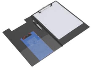 Rapesco Foldover Clipboard A4/Foolscap Black