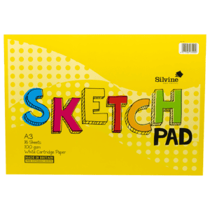 Silvine A3 Sketch Pad