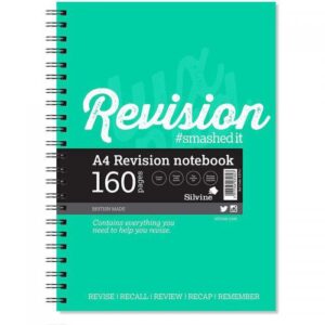 Silvine A4 Revision Notebook