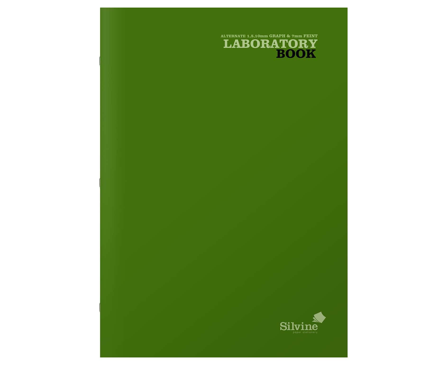 Silvine A4 Laboratory Book 1,5,10