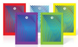 Silvine A4 Casebound Fashion Notebook - Assorted