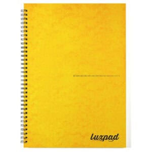Silvine FSC A4 Pressboard Notebook - Yellow