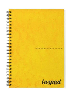 Silvine A5 Pressboard Notebook - Yellow