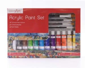 Work of Art Artists Acrylic Paint Set