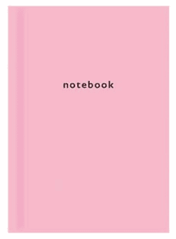 Just Stationery A6 Hardback Notebook - Pastels