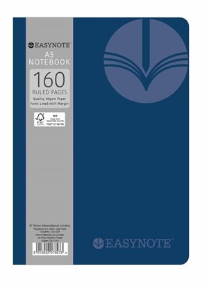 Easynote A5 Icon Notebook - Classic Colours