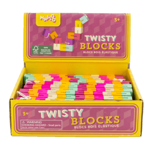 MAJIGG Twisty Blocks FSC™ 100% certified CDU