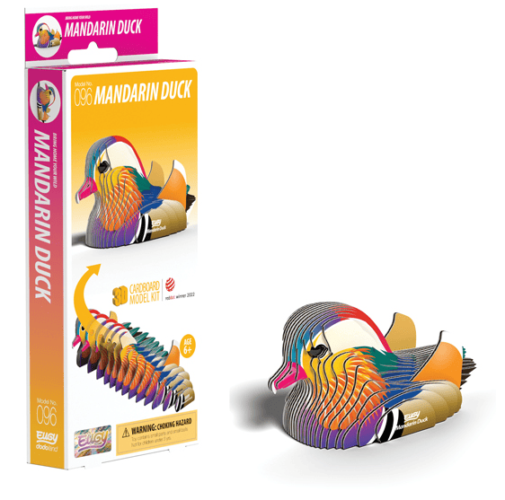 EUGY Mandarin Duck 3D Craft Kit