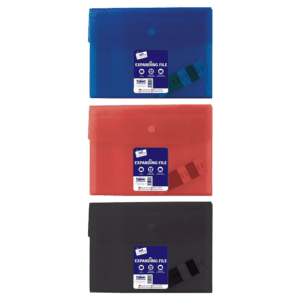Just Stationery 6 Pocket Expanding Plastic A4 File from Harrisons Direct