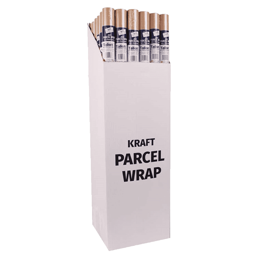 Just Stationery Parcel & Kraft Wrap 4m x 70cm from Harrisons Direct
