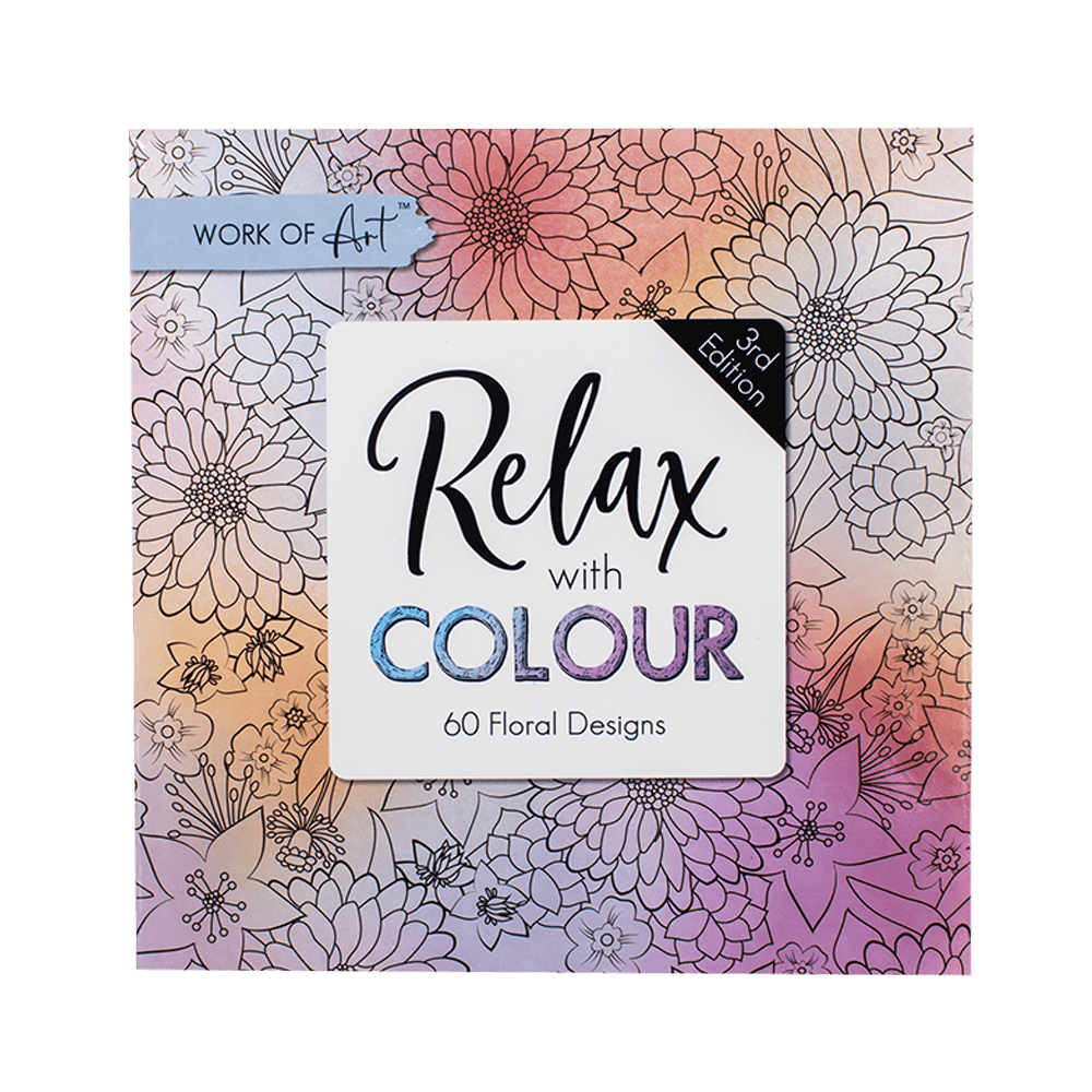 Work Of Art Colouring Book Series Three 3 Assorted Designs