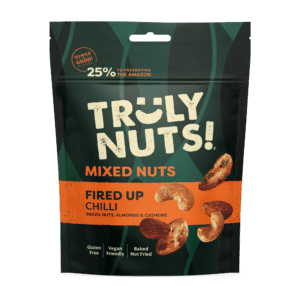 Truly Nuts Hot Chilli Mixed Nuts 120g from Harrisons Direct