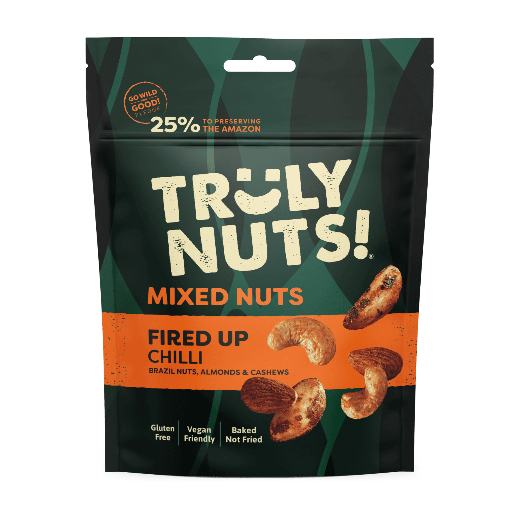 Truly Nuts Hot Chilli Mixed Nuts 120g from Harrisons Direct
