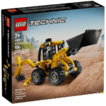 LEGO Technic 42197 Backhoe Loader set from Harrisons Direct