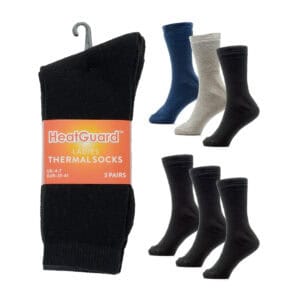 Ladies Thermal Socks 3 Pack