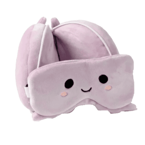 Relaxeazzz Adoramals Octopus Plush Travel Pillow & Eye Mask from Harrisons Direct