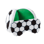 Relaxeazzz Football Plush Travel Pillow & Eye Mask from Harrisons Direct