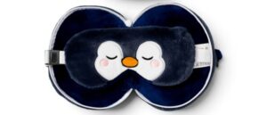 Relaxeazzz Penguin Plush Travel Pillow & Eye Mask