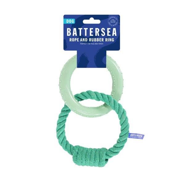 Rosewood Battersea Rope and Rubber Rings from Harrisons Direct