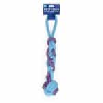 Rosewood Battersea Rope and Rubber Tug Dog Toy from Harrisons Direct