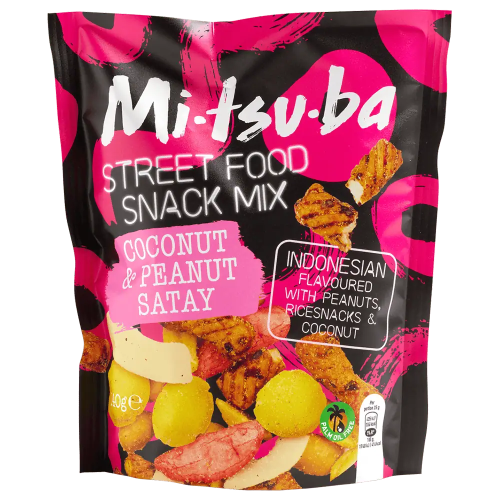 Mitsuba Coconut Peanut Satay Street Food Mix 140g from Harrisons Direct