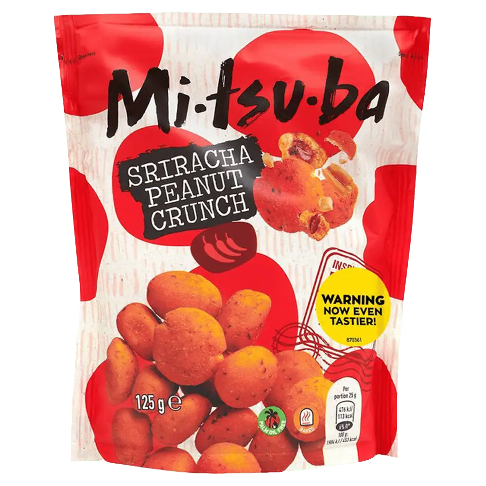 Mitsuba Sriracha Peanut Crunch 125g from Harrisons Direct