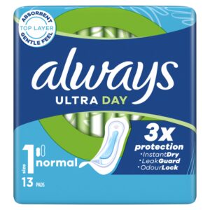 Always Ultra Normal 13's from Harrisons Direct
