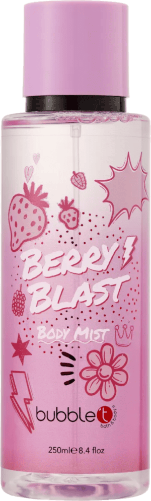Bubble T Body Mist Berries 250ml from Harrisons Direct