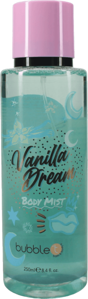 Bubble T Body Spray Vanilla 250ml from Harrisons Direct