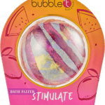 Bubble T Stimulate Bath Fizzer Watermelon & Lemon 150g from Harrisons Direct