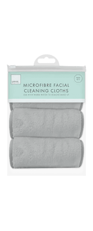 Forever Beautiful Microfibre Facial Cleaning Cloths 3 Pack from Harrisons Direct