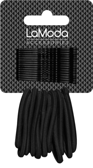 LaModa Ponytailers and Grips Black from Harrisons Direct