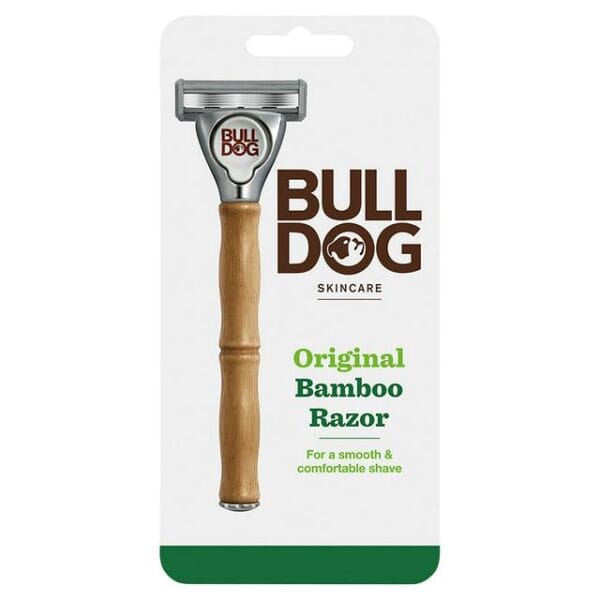 Bzbo Razor Bulldog Bamboo Razor With 2 Blades - Harrisons Direct