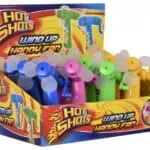 Wholesale Hot Shots Wind Up Handy Fan CDU from Harrisons Direct