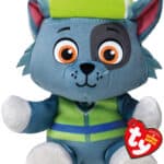 TY Beanie Boos Paw Patrol Rocky 6" Plush from Harrisons Direct