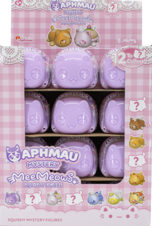 Aphmau Mystery Meemeow Squishes CDU from Harrisons Direct