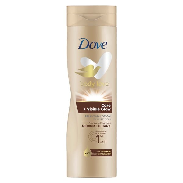 Dove Summer Glow Body Lotion Dark 250ml from Harrisons Direct