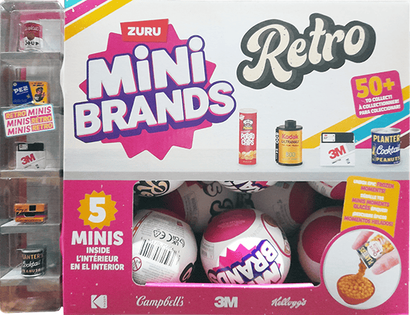 Mini Brands Retro Grocery CDU from Harrisons Direct