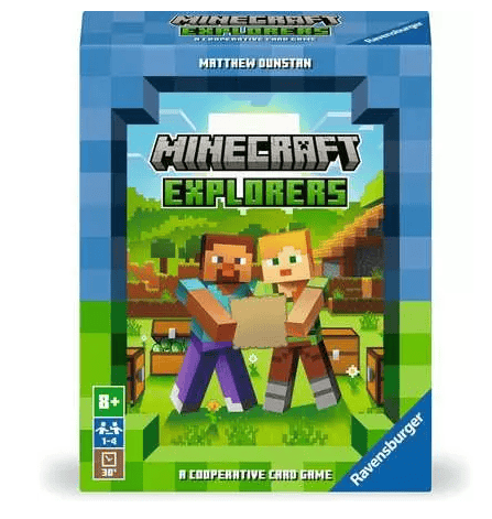 Ravensburger Minecraft Explorers Card Game from Harrisons Direct