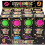 Squish Squeeze 3 Pack Neon Super Squish Balls from Harrisons Direct