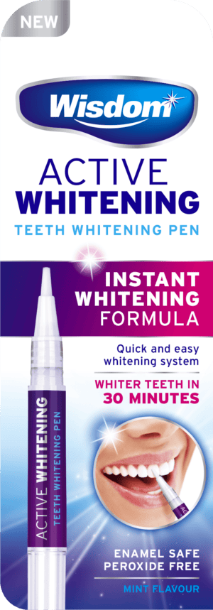 Wisdom Active Whitening Teeth Whitening Pen from Harrisons Direct