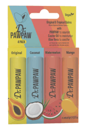Dr. PAWPAW Flavoured Balm Twist Up - Multipack from Harrisons Direct