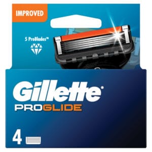 Gillette ProGlide Razor Blades 4 Pack from Harrisons Direct