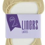Ladies 2 Pack Shoe Liners from Harrisons Direct