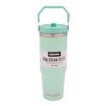 Milestone Flip Straw Bottle Green 890ml from Harrisons Direct